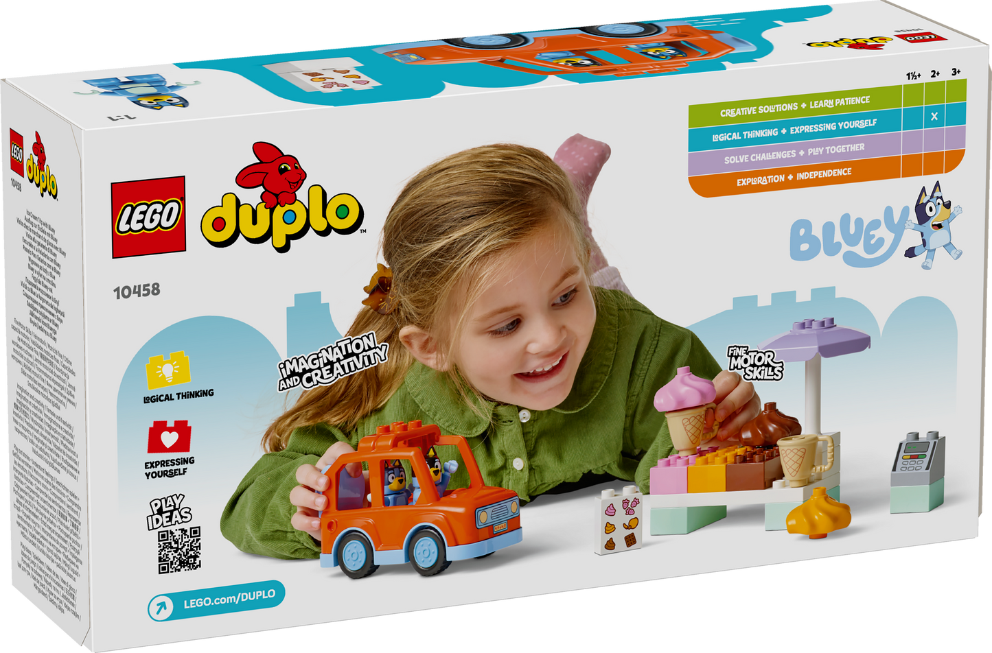 LEGO Een ijsje halen met Bluey 10458 DUPLO Bluey