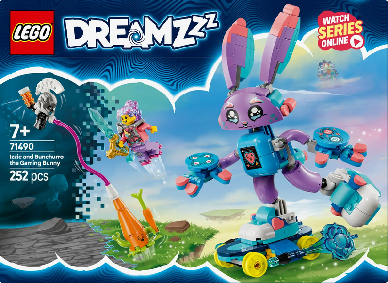 LEGO Izzi en Bunchurro het gamende konijn 71490 Dreamzzz