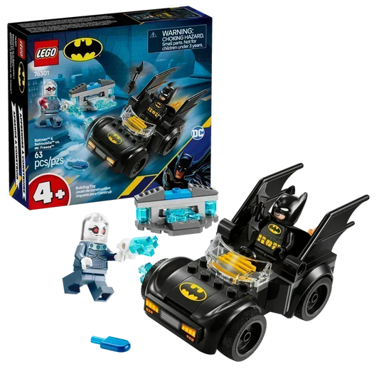 LEGO Batman &amp; Batmobile Vs Mr. Freeze 76301 Batman (Delivery: January 2025)