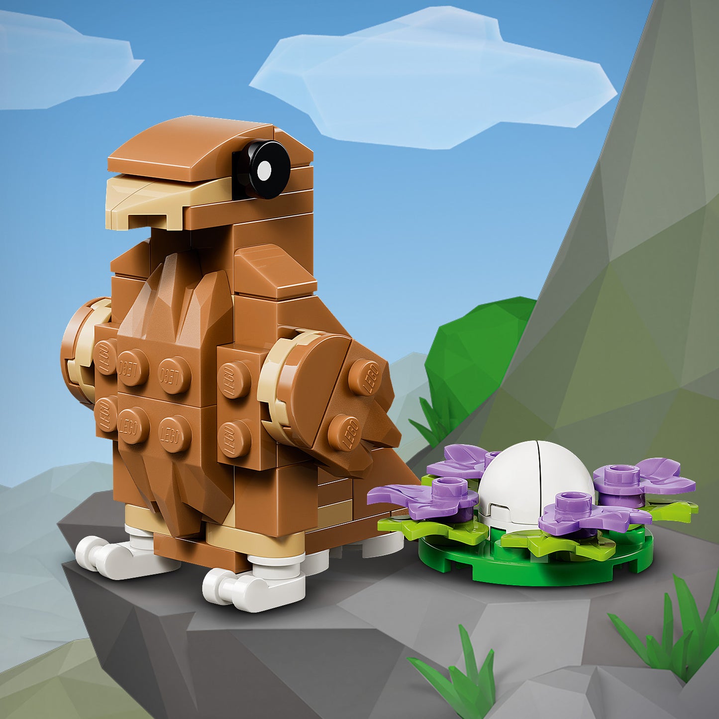 LEGO® Creator 3in1 Schattige Hamster met Bloem - Bouw Om tot een Egel of Arend - 31376