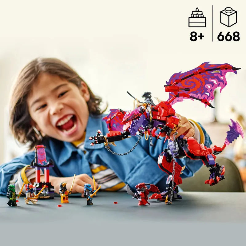 LEGO Bliksemtand Draak van Chaos 71832 Ninjago