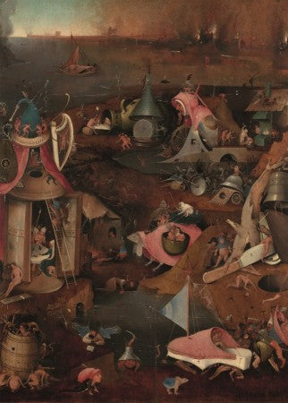Jheronomus Bosch - Het Laatste Oordeel (1000)
