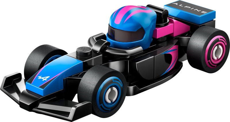 LEGO Formule 1 coureurs met hun auto "Alpine" 71049-6 Minifiguren (1 stuk)