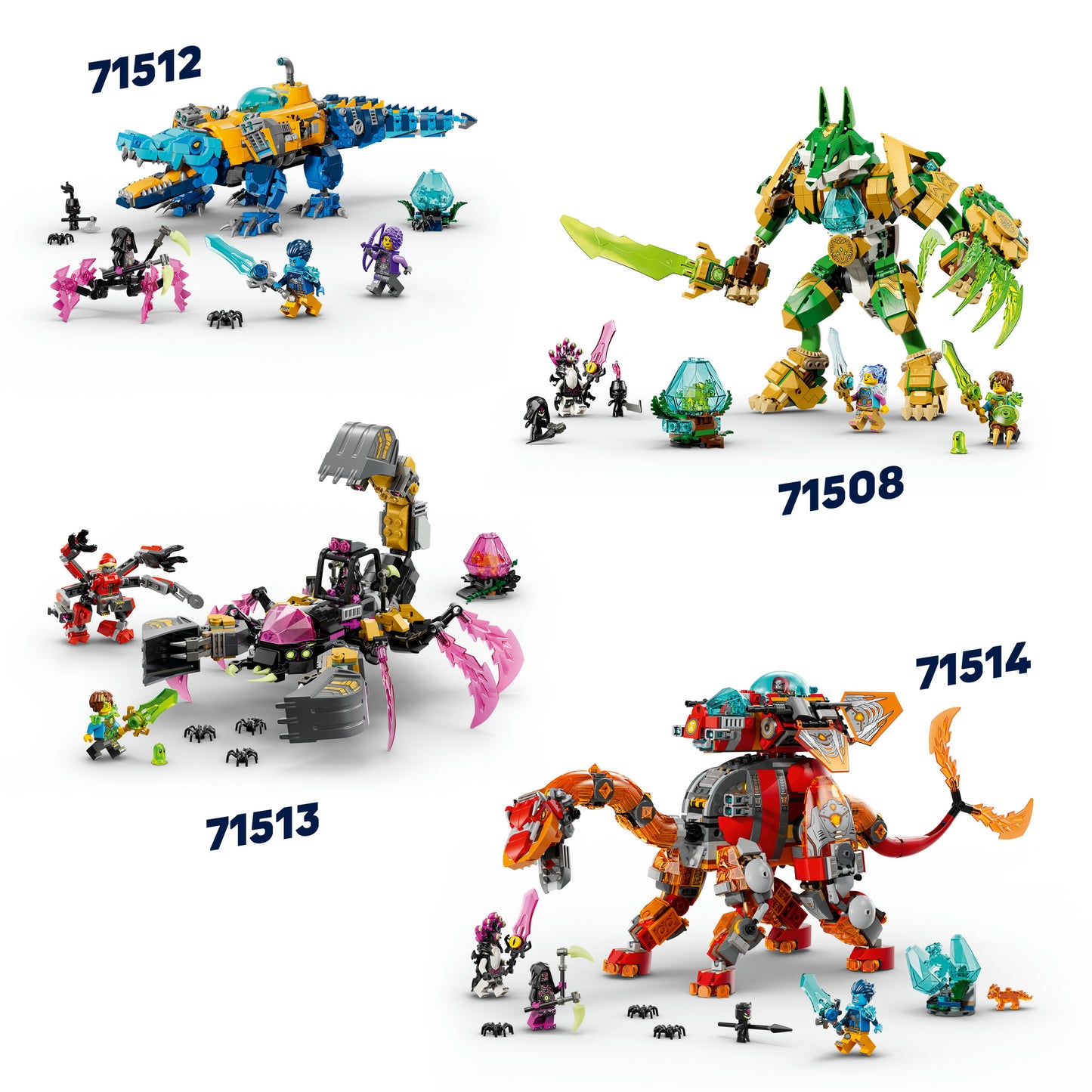LEGO DREAMZzz Tijgerhaaitank Dieren Speelgoed voor Kinderen met Haai 71515