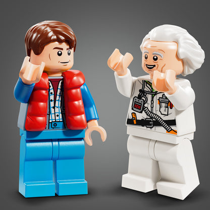 LEGO Speed Champions Tijdmachine uit Back to the Future Bouwpakket voor Kinderen 77256