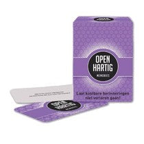 Openhartig Memories
