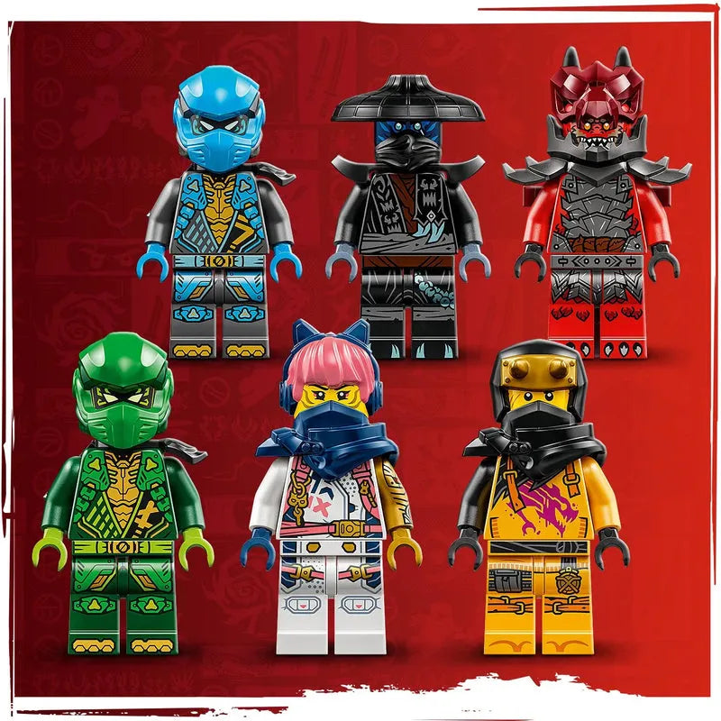 LEGO Bliksemtand Draak van Chaos 71832 Ninjago