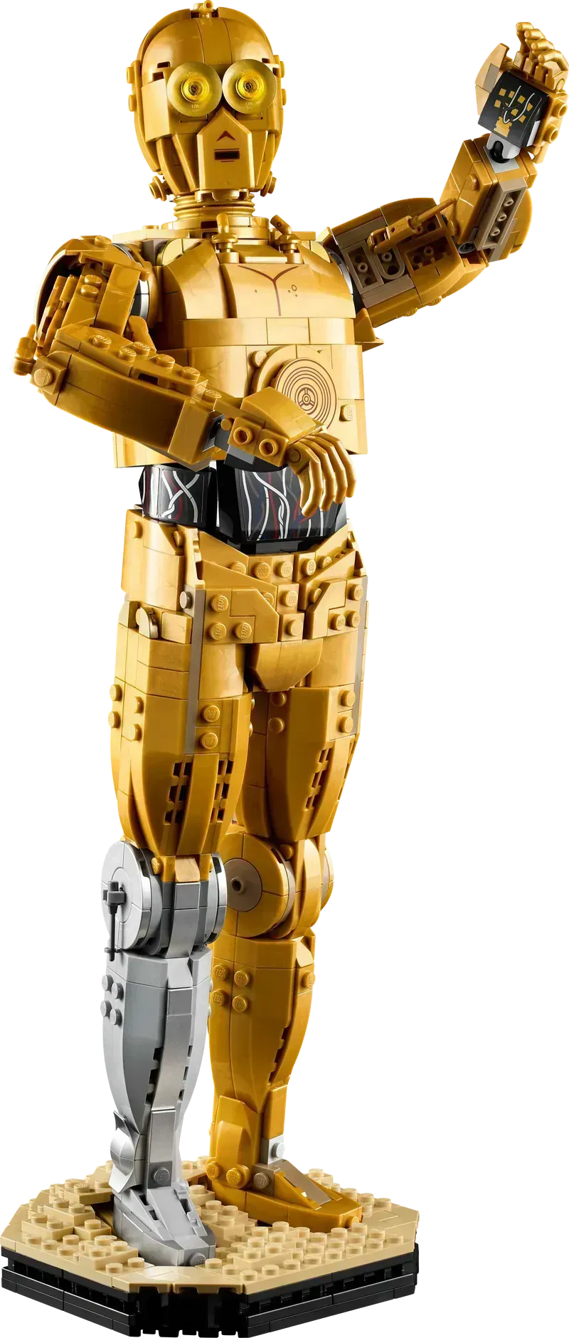LEGO C-3PO; Golden robot 75398 StarWars