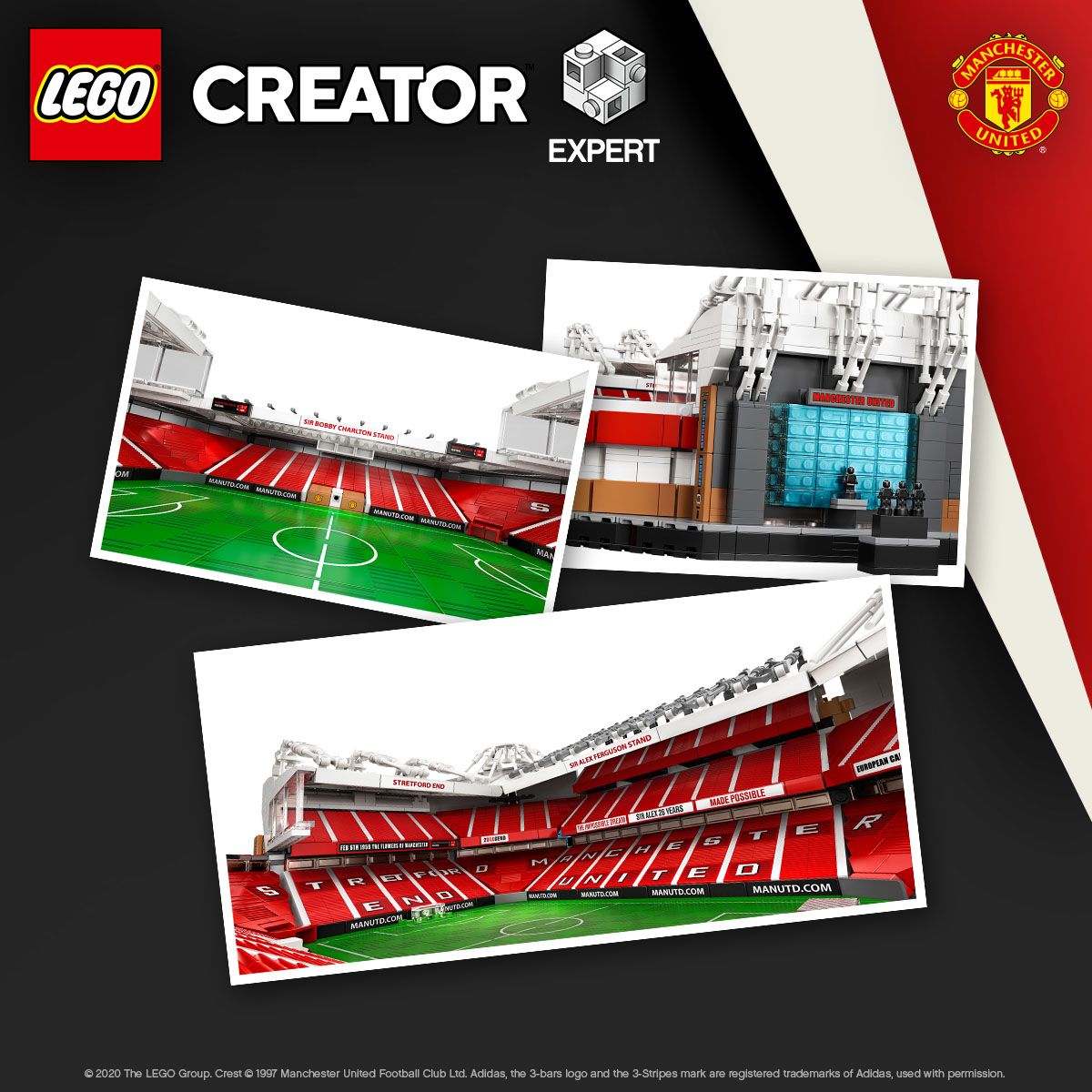 LEGO Manchester United Fußballstadion 10272 Creator Expert