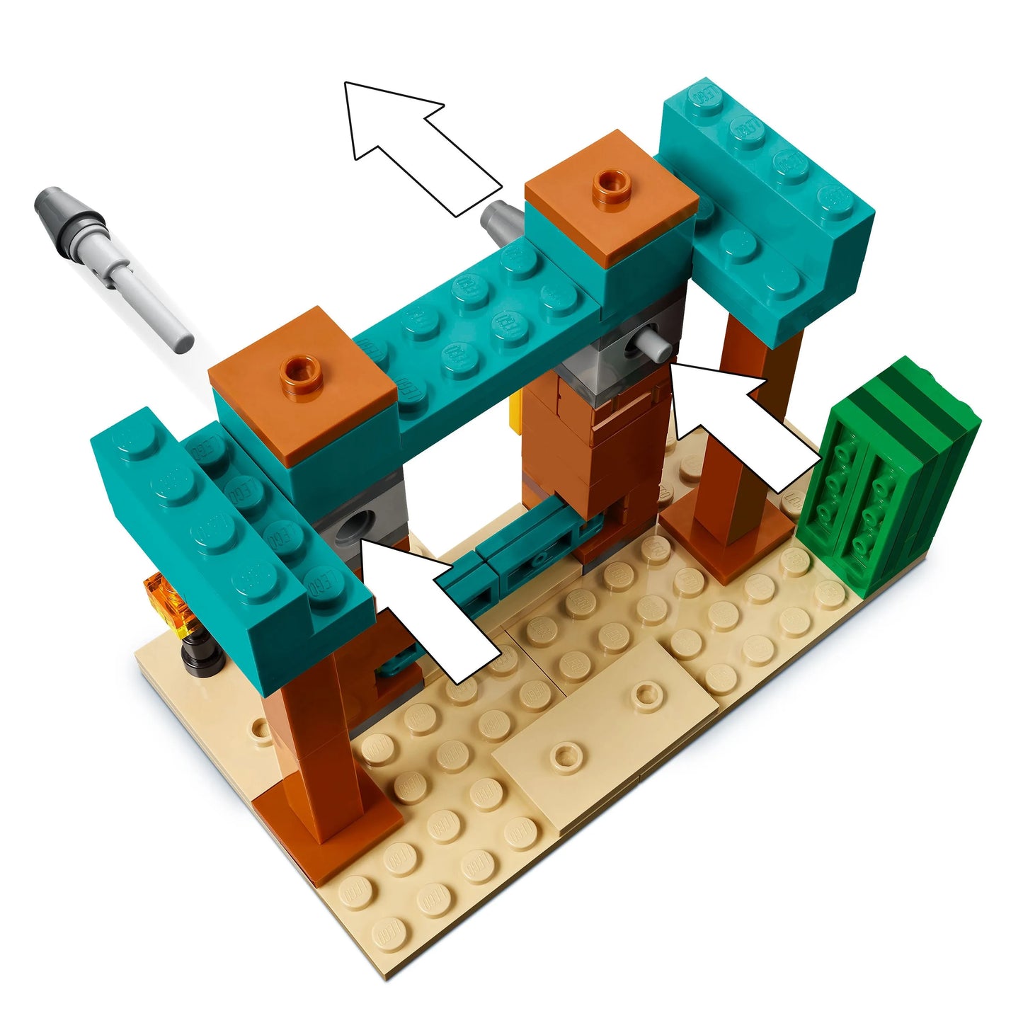 LEGO Visit the Illager Village 21267 Ninjago