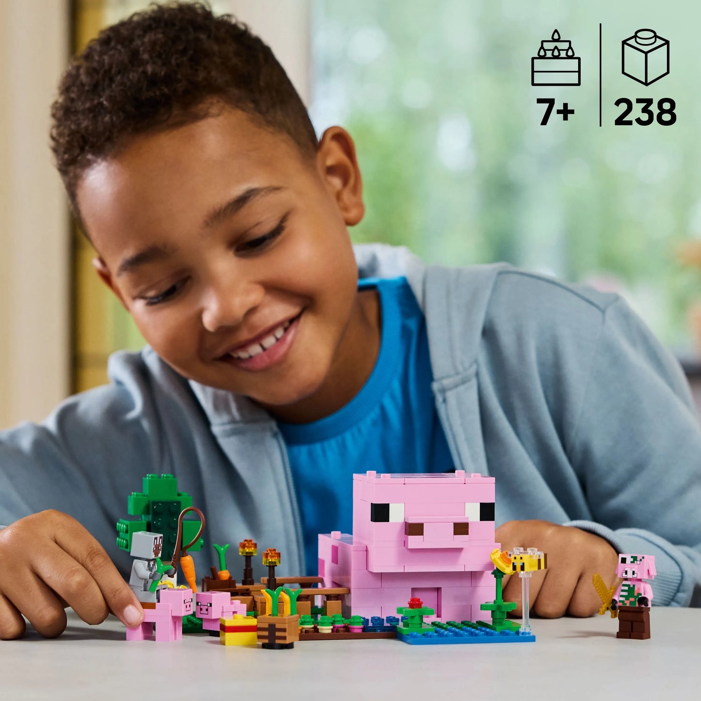LEGO The Baby Pig House 21268 Minecraft