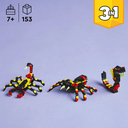 LEGO Wild Animals: Thrilling Spider 31159 Creator 3-in-1