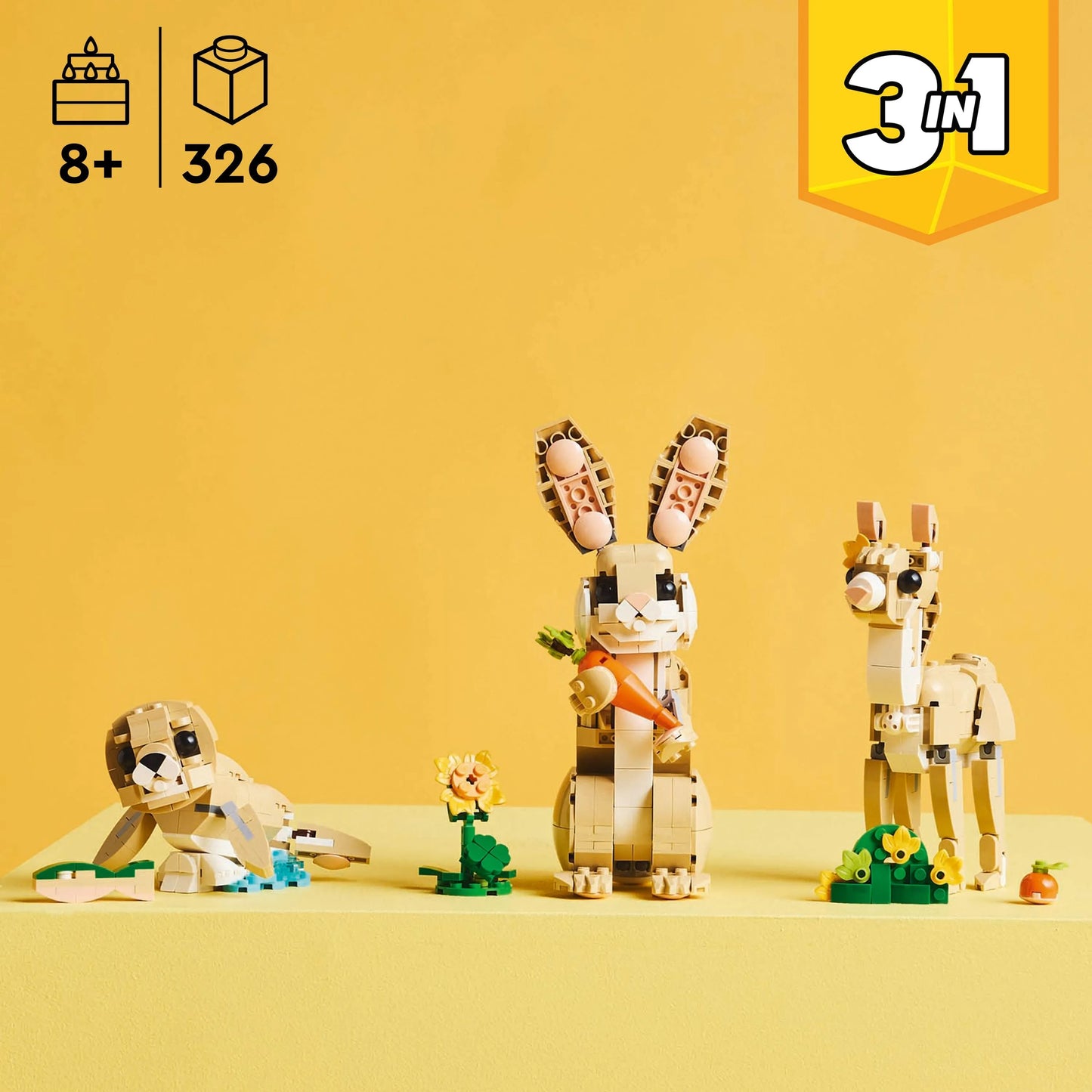 LEGO Cute Bunny 31162 Creator 3-in-1