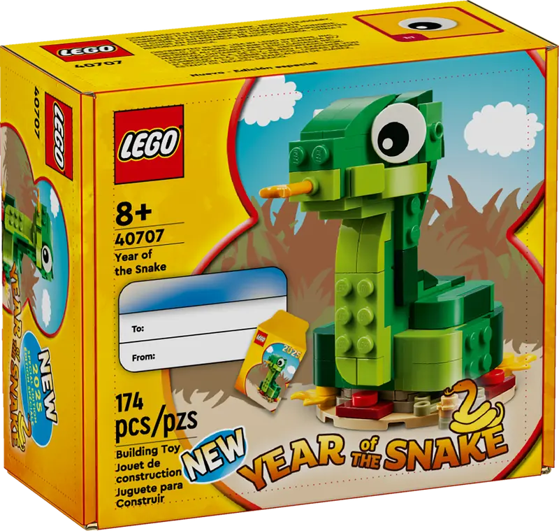 LEGO Jaar van de Slang 40707 Chinees nieuwjaar