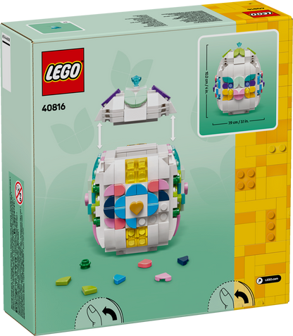LEGO Paasei Versieren Paasdecoratie en Bouwpakket met Speelgoed voor Kinderen 40816