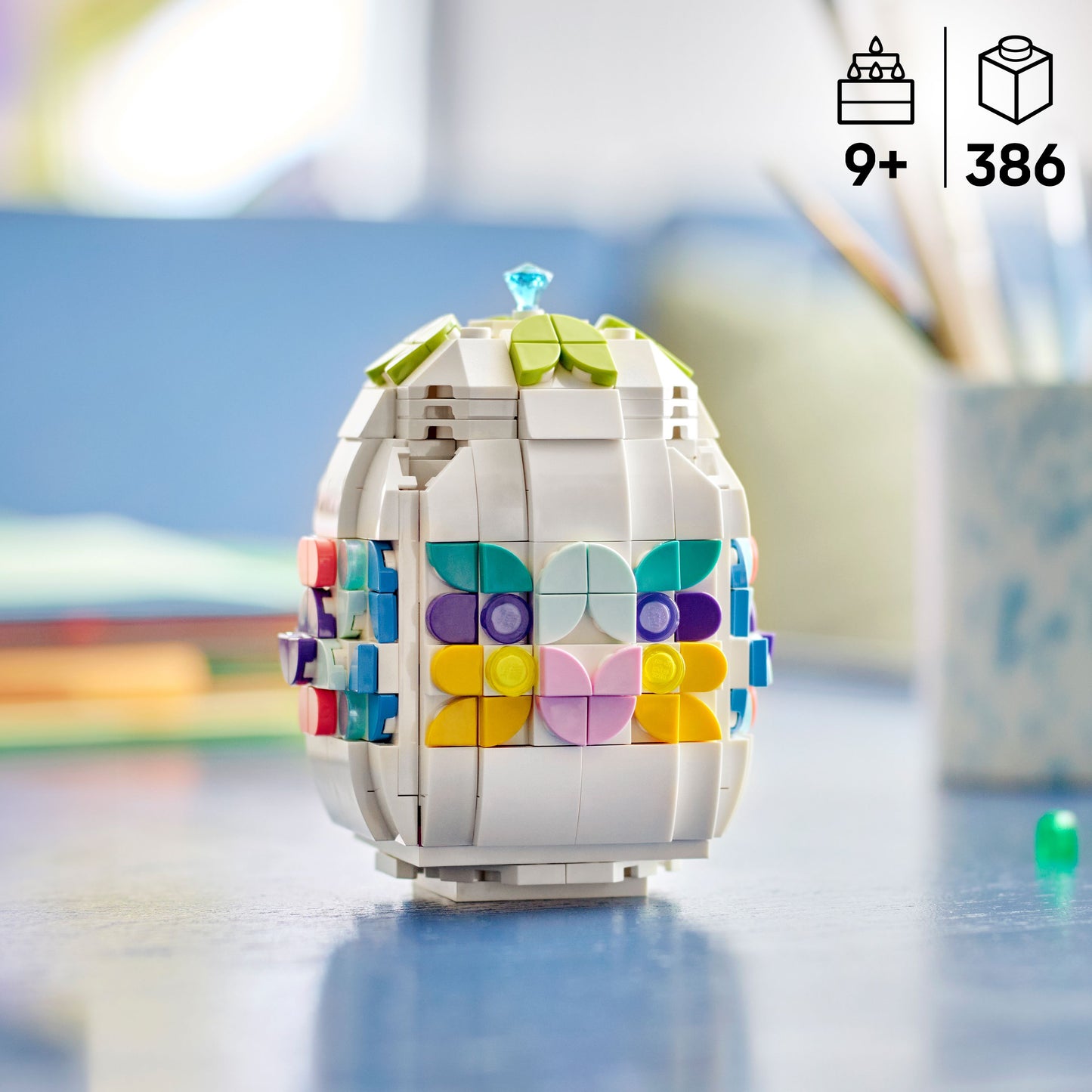 LEGO Paasei Versieren Paasdecoratie en Bouwpakket met Speelgoed voor Kinderen 40816