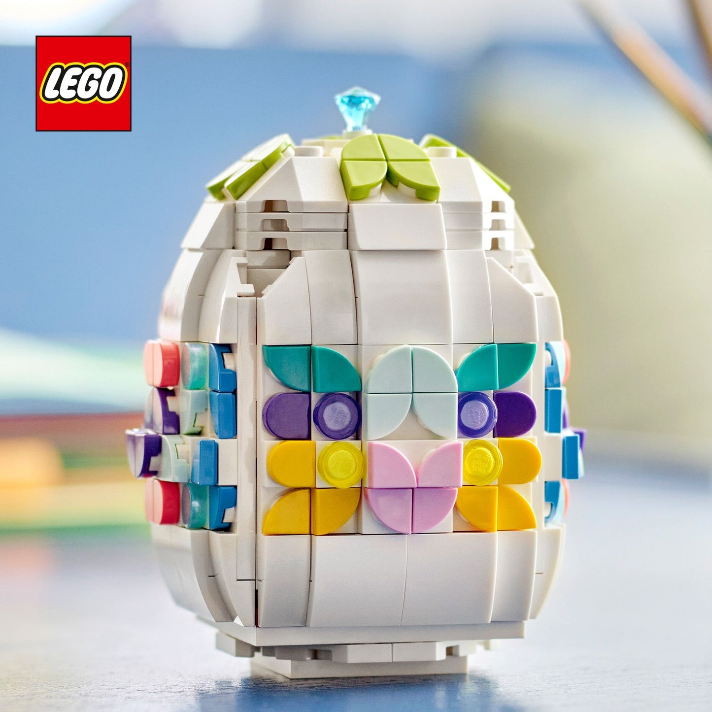 LEGO Paasei Versieren Paasdecoratie en Bouwpakket met Speelgoed voor Kinderen 40816