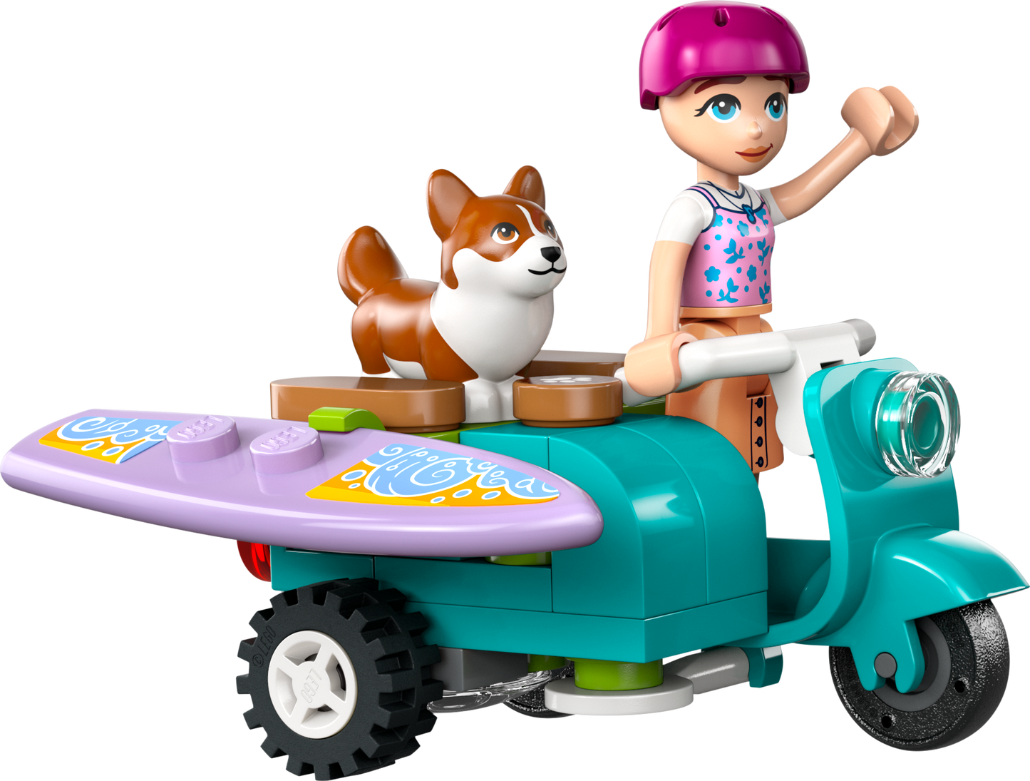 LEGO Surf & Scooter Fun with the Puppies 42641 Friends