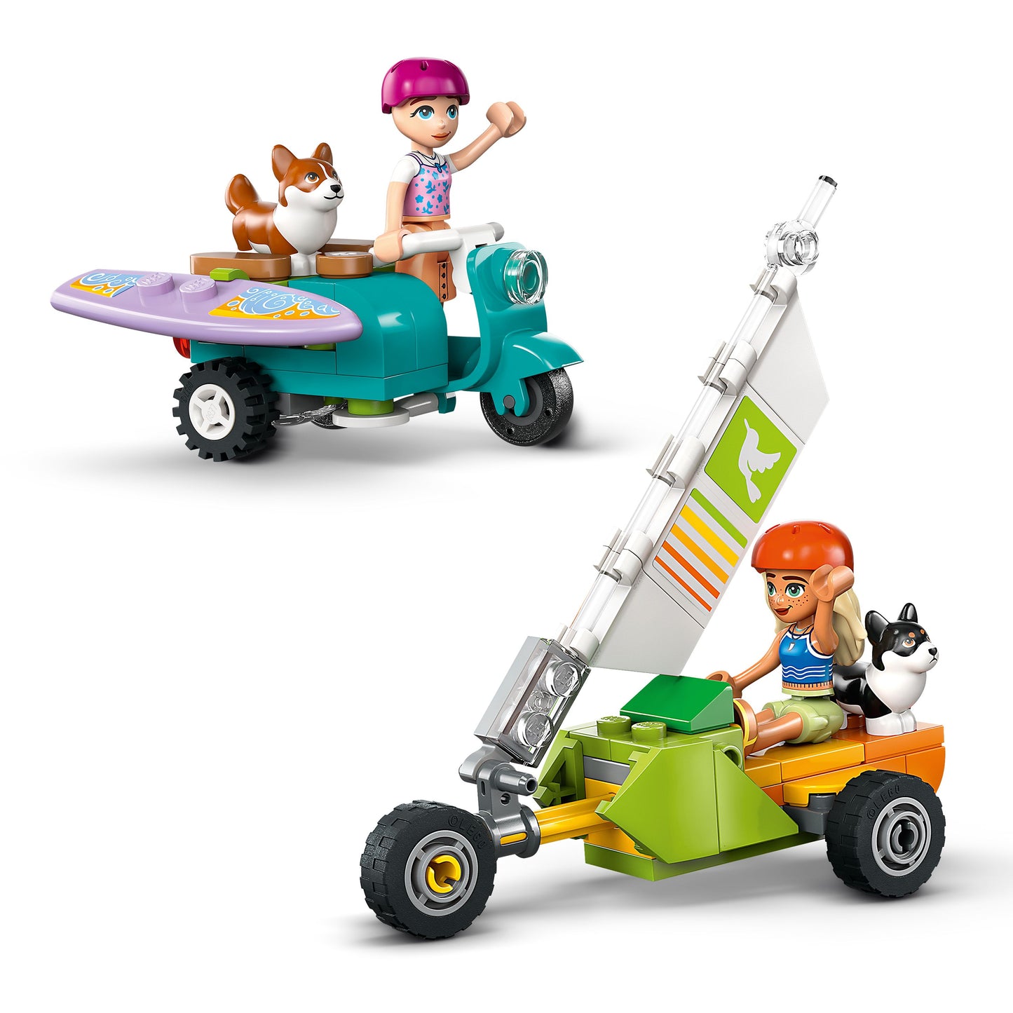 LEGO Surf & Scooter Fun with the Puppies 42641 Friends