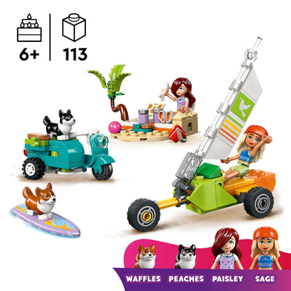 LEGO Surf & Scooter Fun with the Puppies 42641 Friends