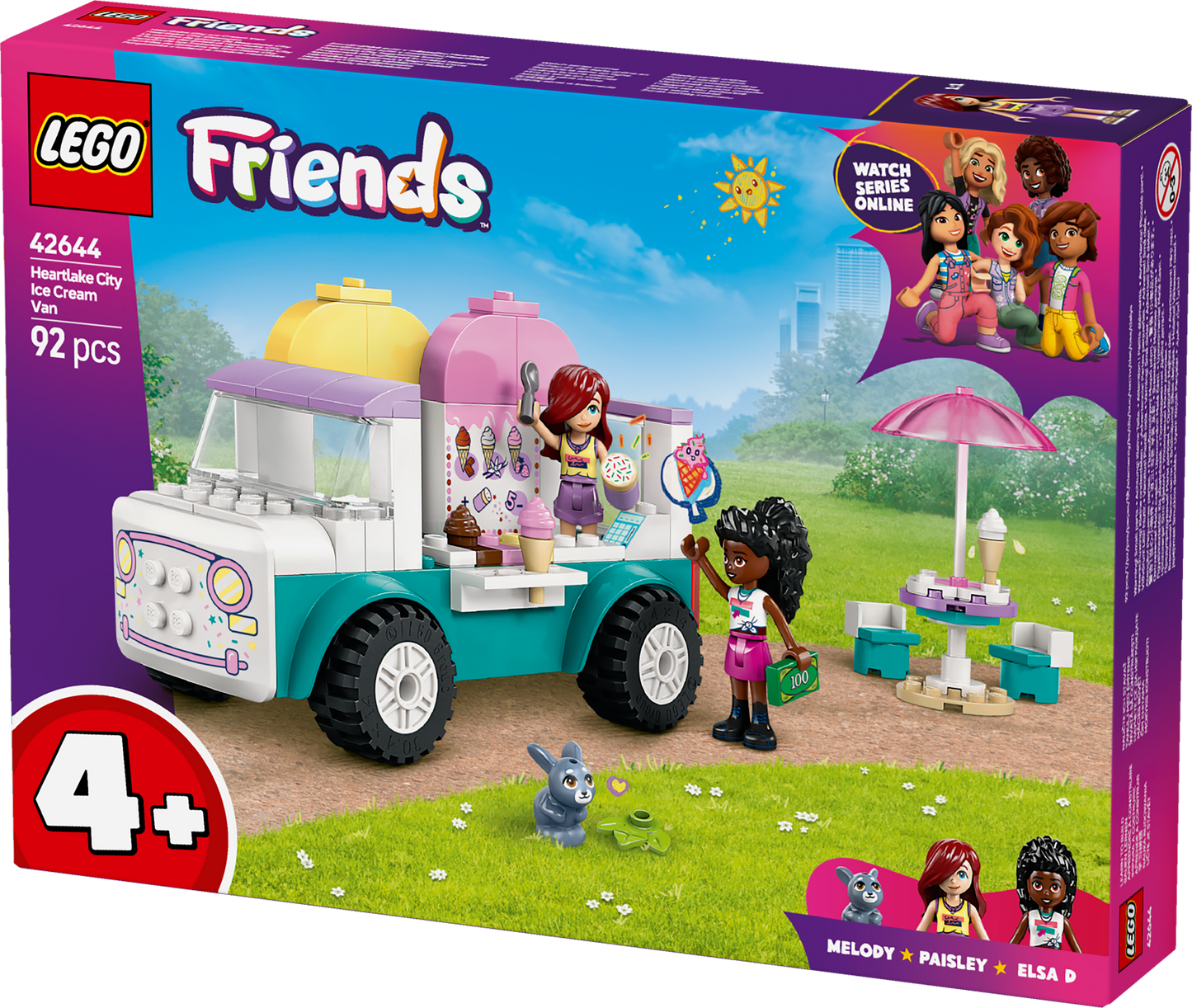LEGO Heartlake City Ice Cream Truck 42644 City (Pre-Order: January 2025)