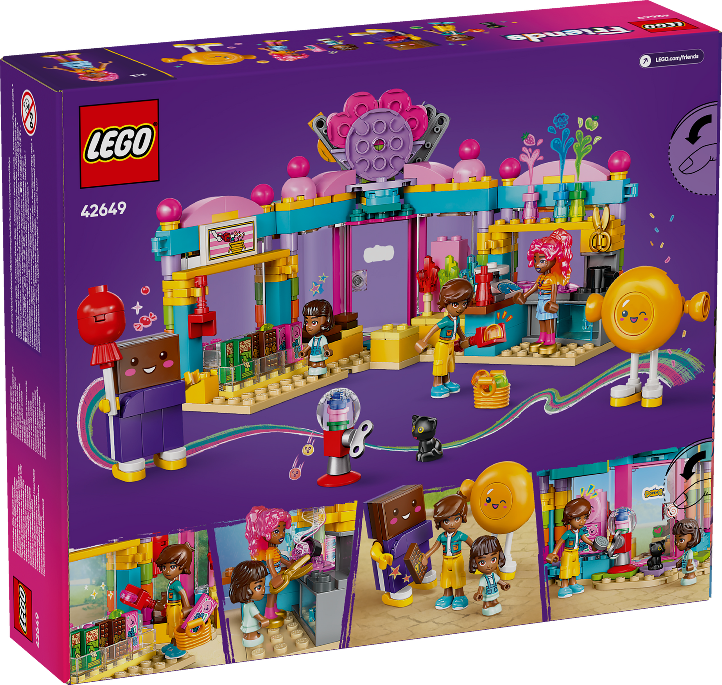 LEGO Heartlake City Candy Store 42649 Friends (Pre-Order: January 2025)
