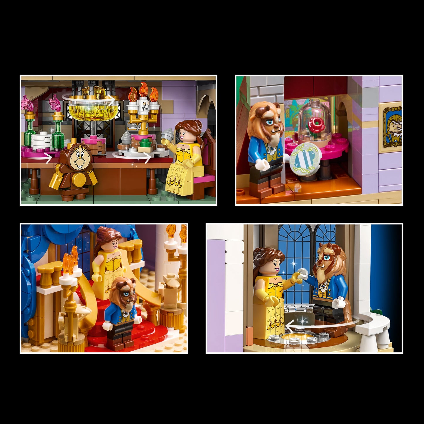 LEGO Beauty and the Beast Castle 43263 Disney