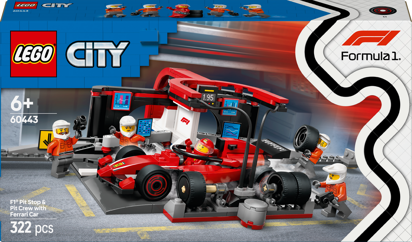 LEGO Formula 1 Pit Crew 60443 City (Delivery: January 1, 2025)