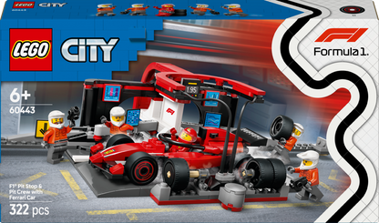 LEGO Formula 1 Pit Crew 60443 City (Delivery: January 1, 2025)