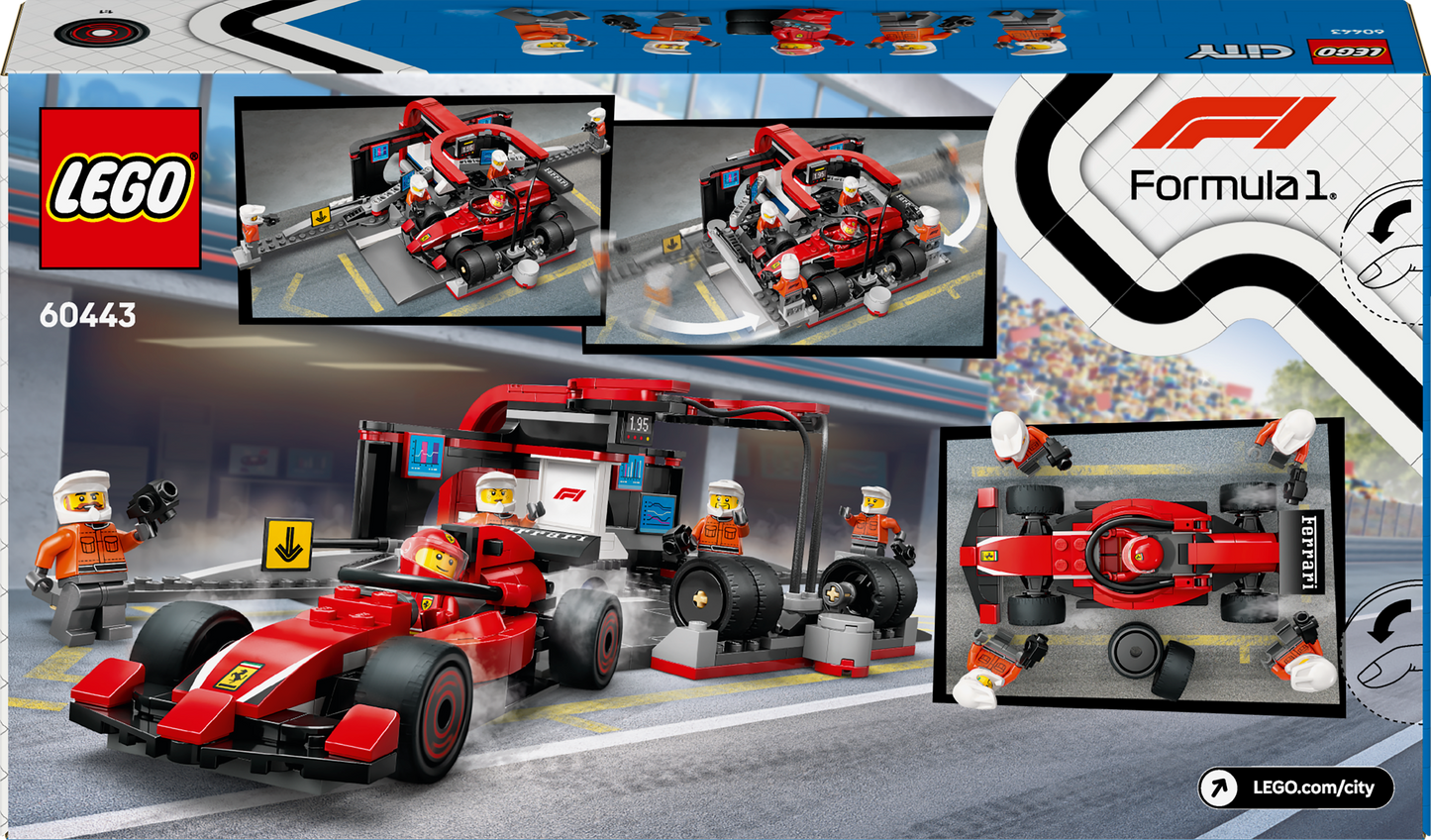 LEGO Formula 1 Pit Crew 60443 City (Delivery: January 1, 2025)
