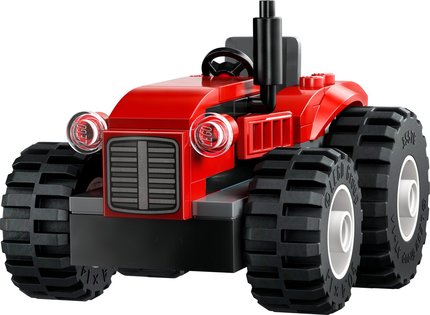 LEGO 60461 Red Farm Tractor with Trailer