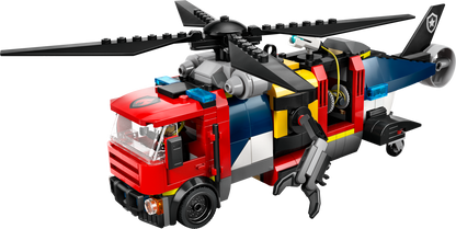 LEGO Helicopter, Fire Truck and Submarine 60462 City