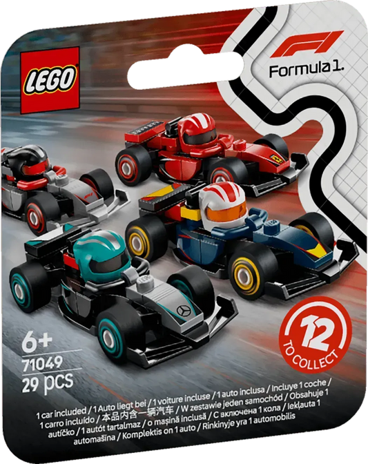 LEGO Formule 1 coureurs met hun auto 71049-10 "Haas" Minifiguren (1 stuk)