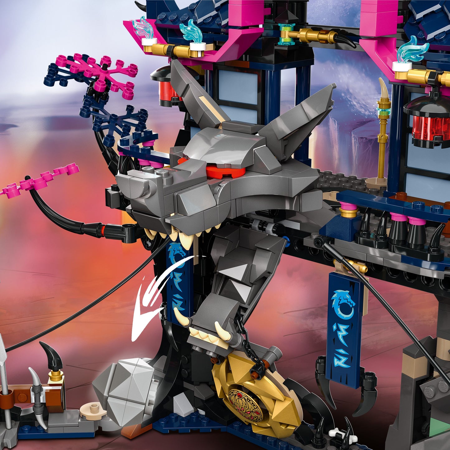 LEGO Wolf Mask Shadow Dojo 71813 Ninjago