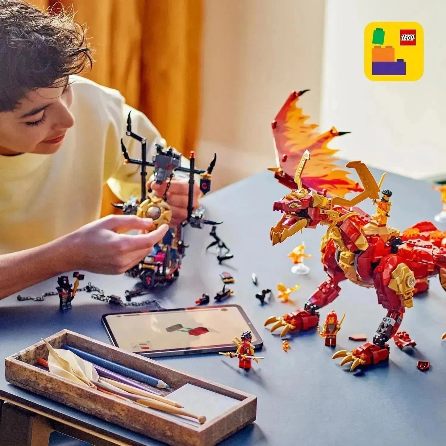 LEGO Source Dragon of Motion 71822 Ninjago