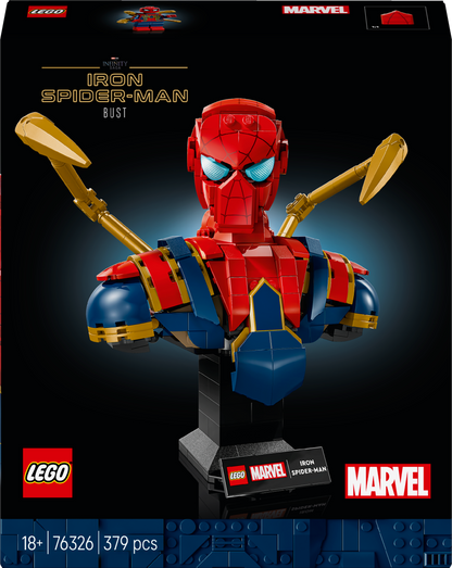 LEGO Iron Spider-Man bust 76326 Superheroes