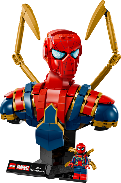 LEGO Iron Spider-Man bust 76326 Superheroes