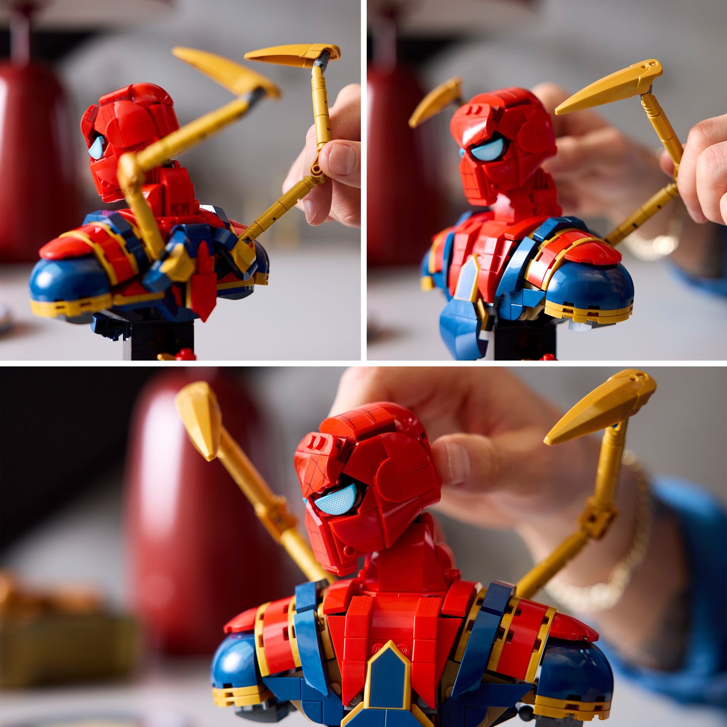 LEGO Iron Spider-Man bust 76326 Superheroes