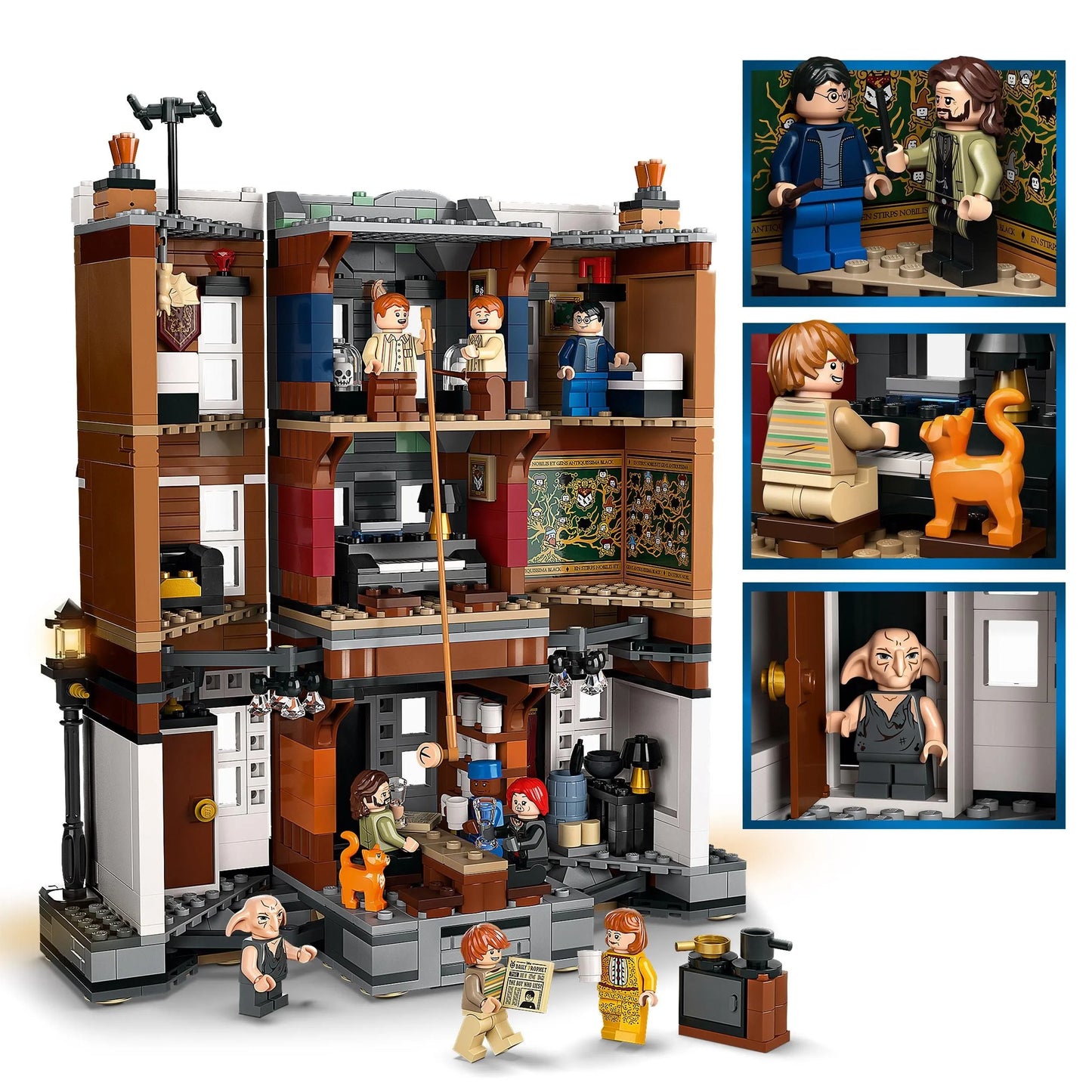 LEGO 12 Grimmauldplatz 76408 Harry Potter