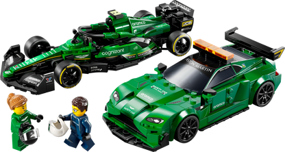 LEGO Aston Martin safety car and AMR23 76925 Speed Champions