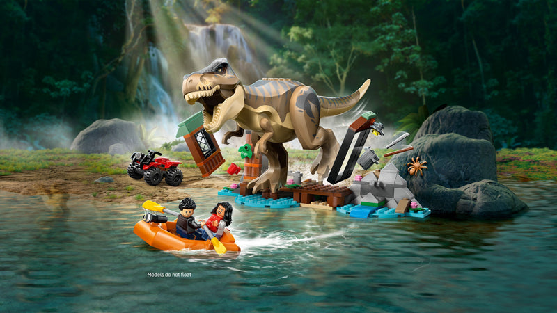 LEGO T. rex river escape 76975 Jurassic World
