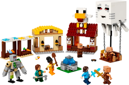LEGO The Ghast Balloon Village Attack 21273 Minecraft