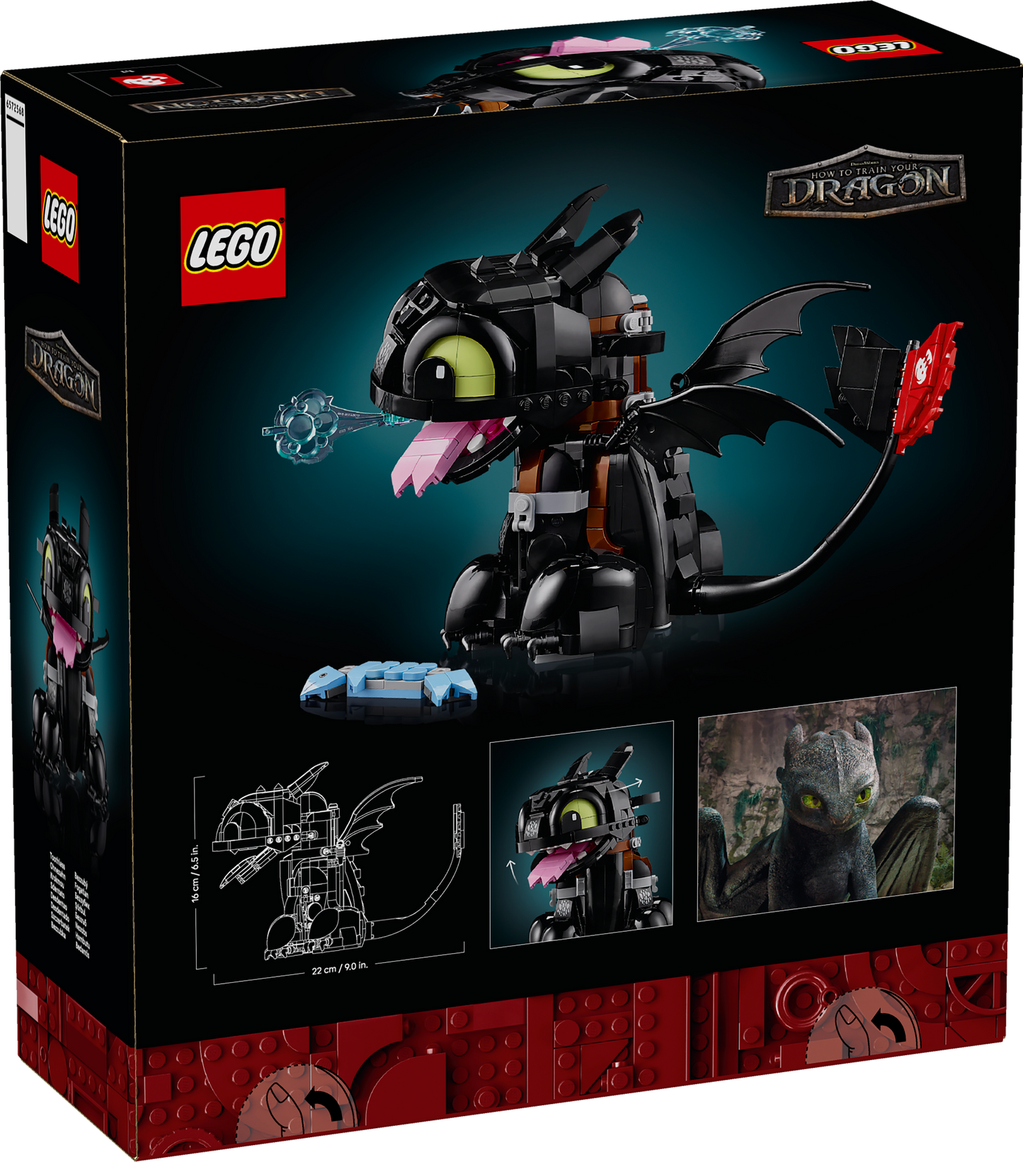 LEGO Hoe tem je een draak: Tandloos 10375 Icons