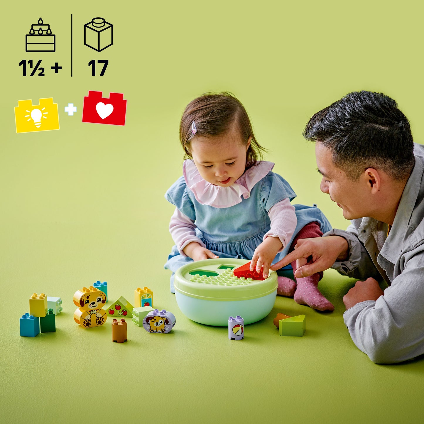 LEGO Vormenstoof: puppyhuis 10441 DUPLO