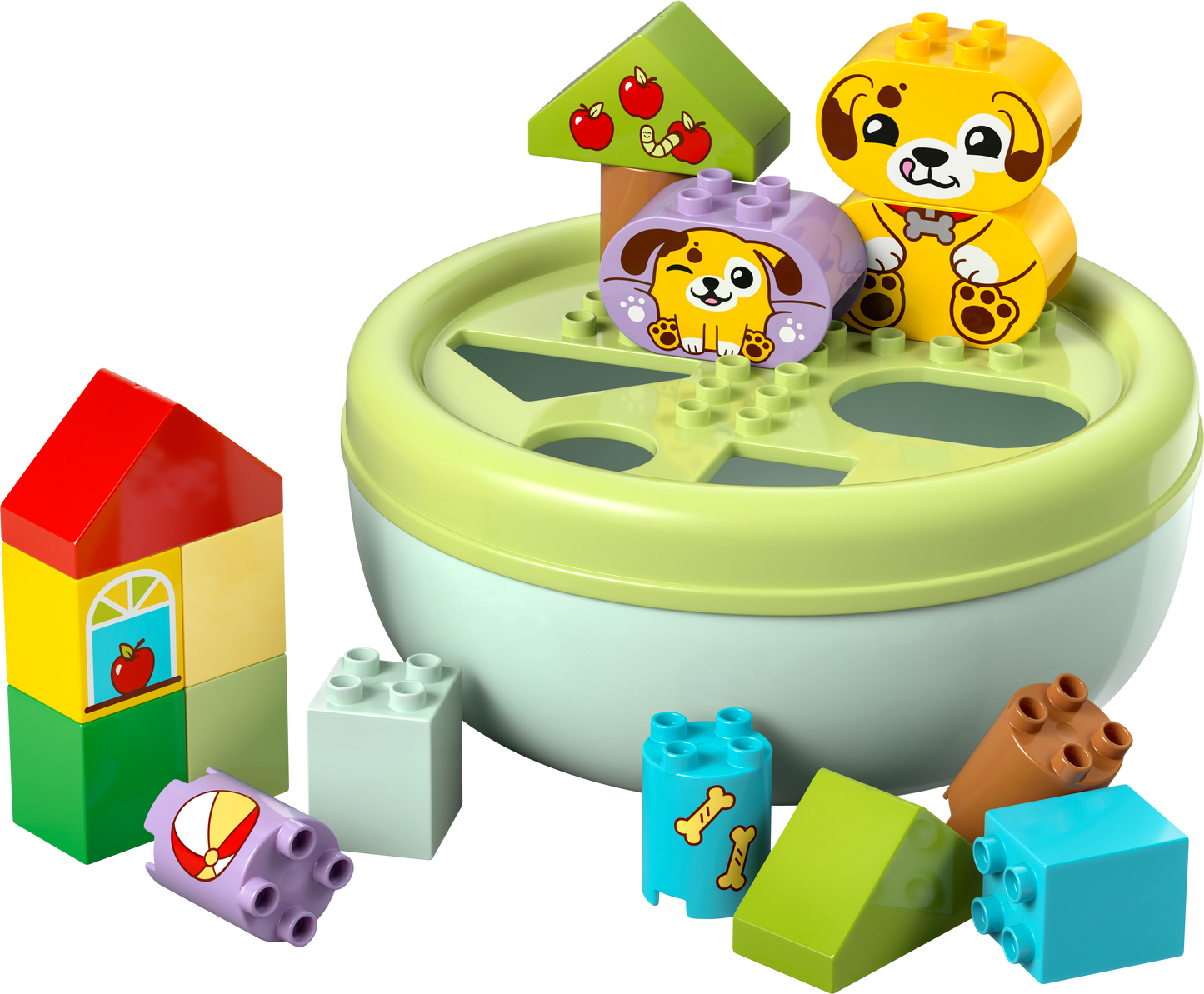 LEGO Vormenstoof: puppyhuis 10441 DUPLO