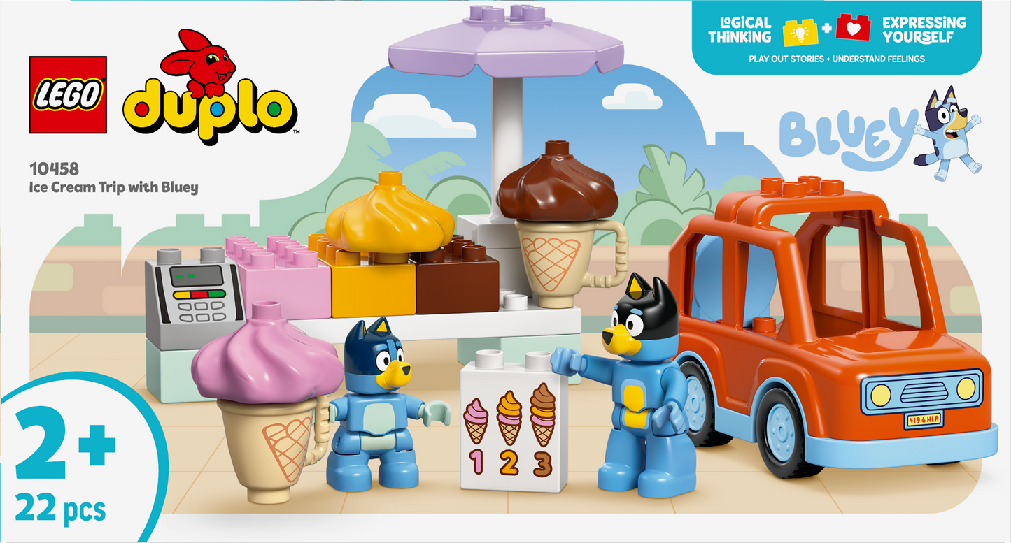 LEGO Een ijsje halen met Bluey 10458 DUPLO Bluey