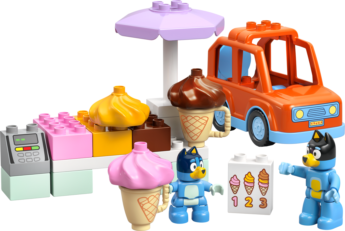 LEGO Een ijsje halen met Bluey 10458 DUPLO Bluey