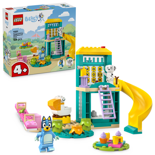 LEGO Bluey en Chloé: Speelplezier in de speeltuin 11201 DUPLO Bluey