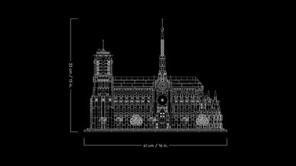LEGO The Notre-Dame de Paris 21061 Architecture