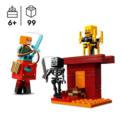 LEGO The Nether Lava Battle 21266 Ninjago